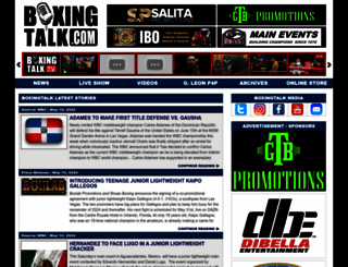 boxingtalk.com screenshot