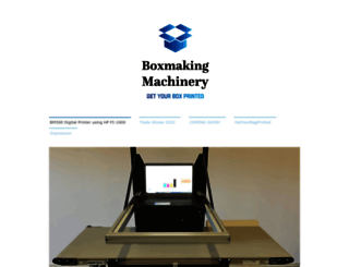 boxmaking-machinery.com screenshot