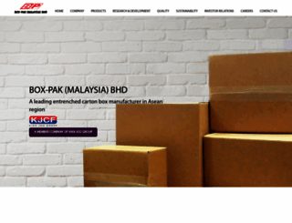 boxpak.com.my screenshot