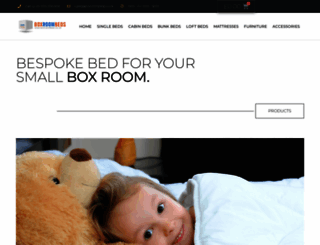 boxroombed.co.uk screenshot