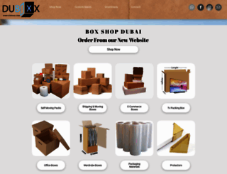 boxshopdubai.com screenshot