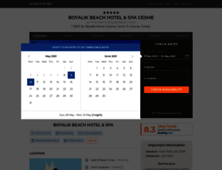 boyalik-beach-hotel-spa.cesme.hotels-tr.net screenshot