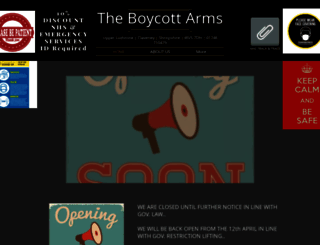 boycottarms.co.uk screenshot