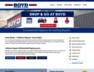 boydautobody.com screenshot