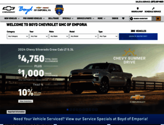 boydchevroletofemporiava.com screenshot