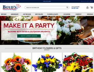 boydsflowers.com screenshot