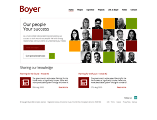 boyerplanning.co.uk screenshot