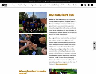 boysontherighttrack.org screenshot