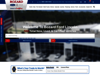 bozardford.com screenshot