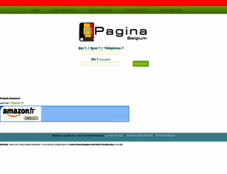 bpagina.be screenshot