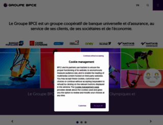 bpce.fr screenshot