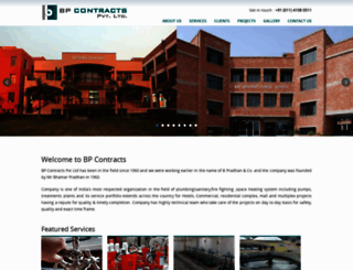 bpcontracts.in screenshot