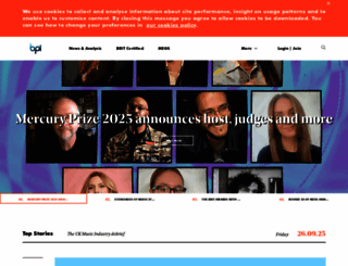 bpi.co.uk screenshot