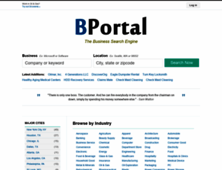 bportal.com screenshot