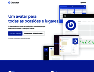 br.gravatar.com screenshot