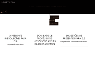 br.louisvuitton.com screenshot
