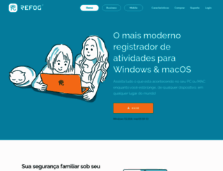 br.refog.com screenshot
