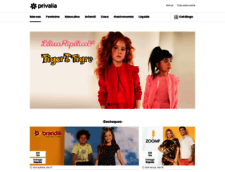 br.secure.privalia.com screenshot