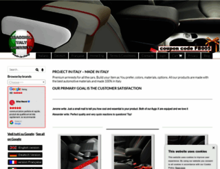 braccioli-italy-armrests.com screenshot
