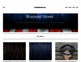 braceletstreet.com screenshot