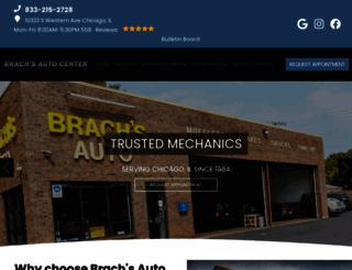 brachsautocenter.com screenshot