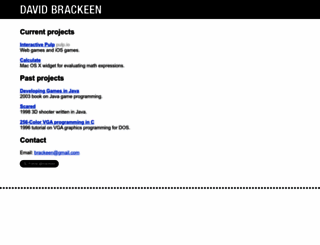 brackeen.com screenshot