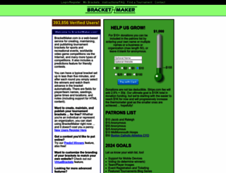 bracketmaker.com screenshot