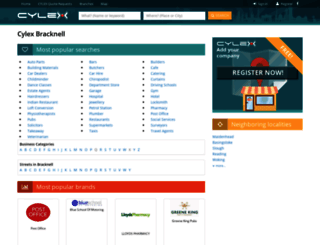 bracknell.cylex-uk.co.uk screenshot
