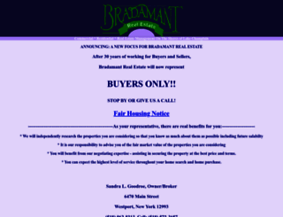 bradamantrealestate.com screenshot