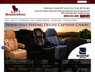 braddandhall.com screenshot