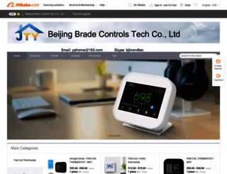 bradecontrols.en.alibaba.com screenshot