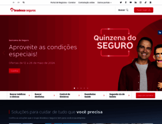 bradescoseguros.com.br screenshot
