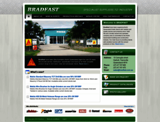 bradfast.com.au screenshot
