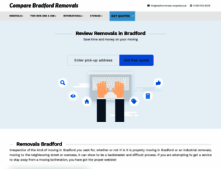bradford-removal-companies.co.uk screenshot