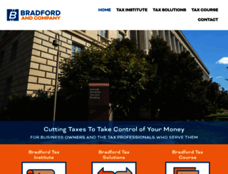 bradfordandcompany.com screenshot
