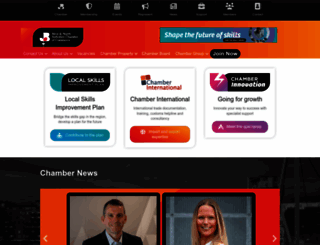 bradfordchamber.co.uk screenshot