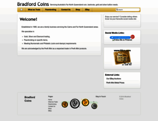 bradfordcoins.com.au screenshot