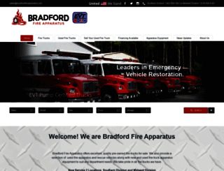 bradfordfireapparatus.com screenshot