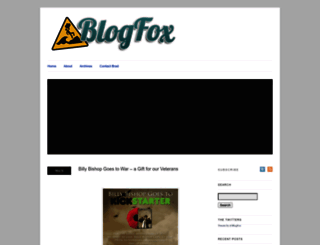 bradfox.com screenshot