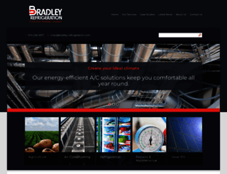 bradley-refrigeration.com screenshot