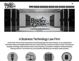 bradleygross.com screenshot
