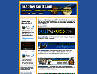 bradleylaird.com screenshot