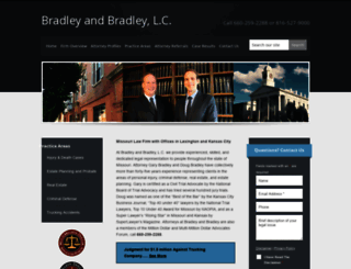 bradleylclaw.com screenshot