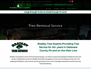 bradleytreeexperts.com screenshot
