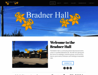 bradnerhall.ca screenshot