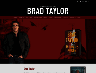 bradtaylorbooks.com screenshot
