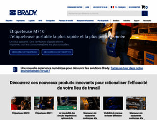 brady.fr screenshot