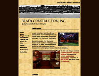 bradyconstructionpt.com screenshot