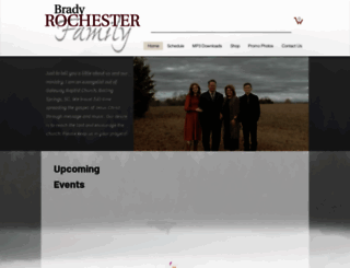 bradyrochesterfamily.com screenshot