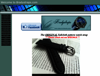 bradystraps.com screenshot